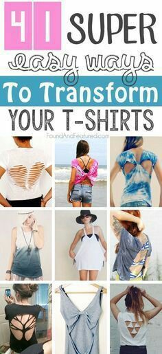 Transform Your Shirts For Summer