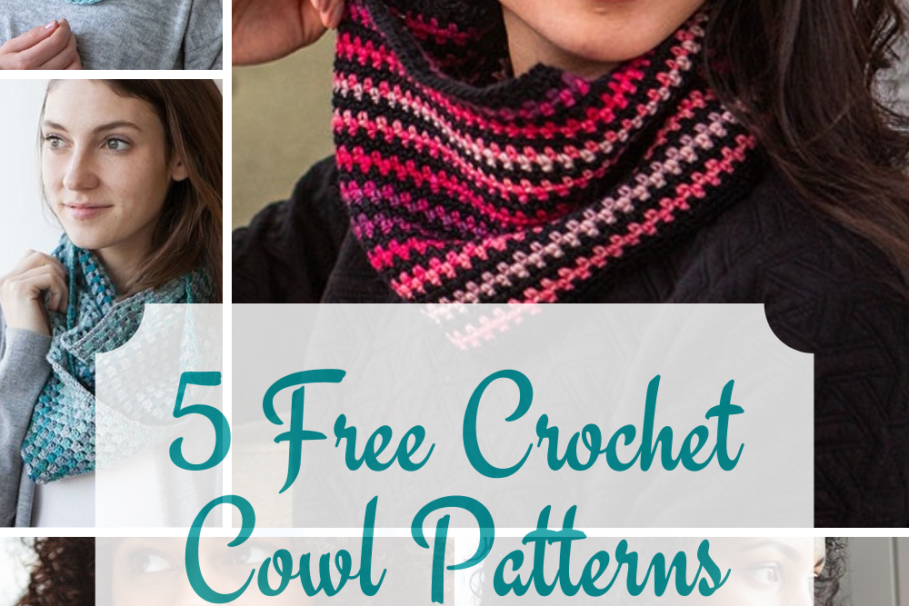 5 Free Crochet Cowl Patterns